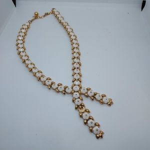 vintage 60's crown trifari  necklace  Signed replacement Repair